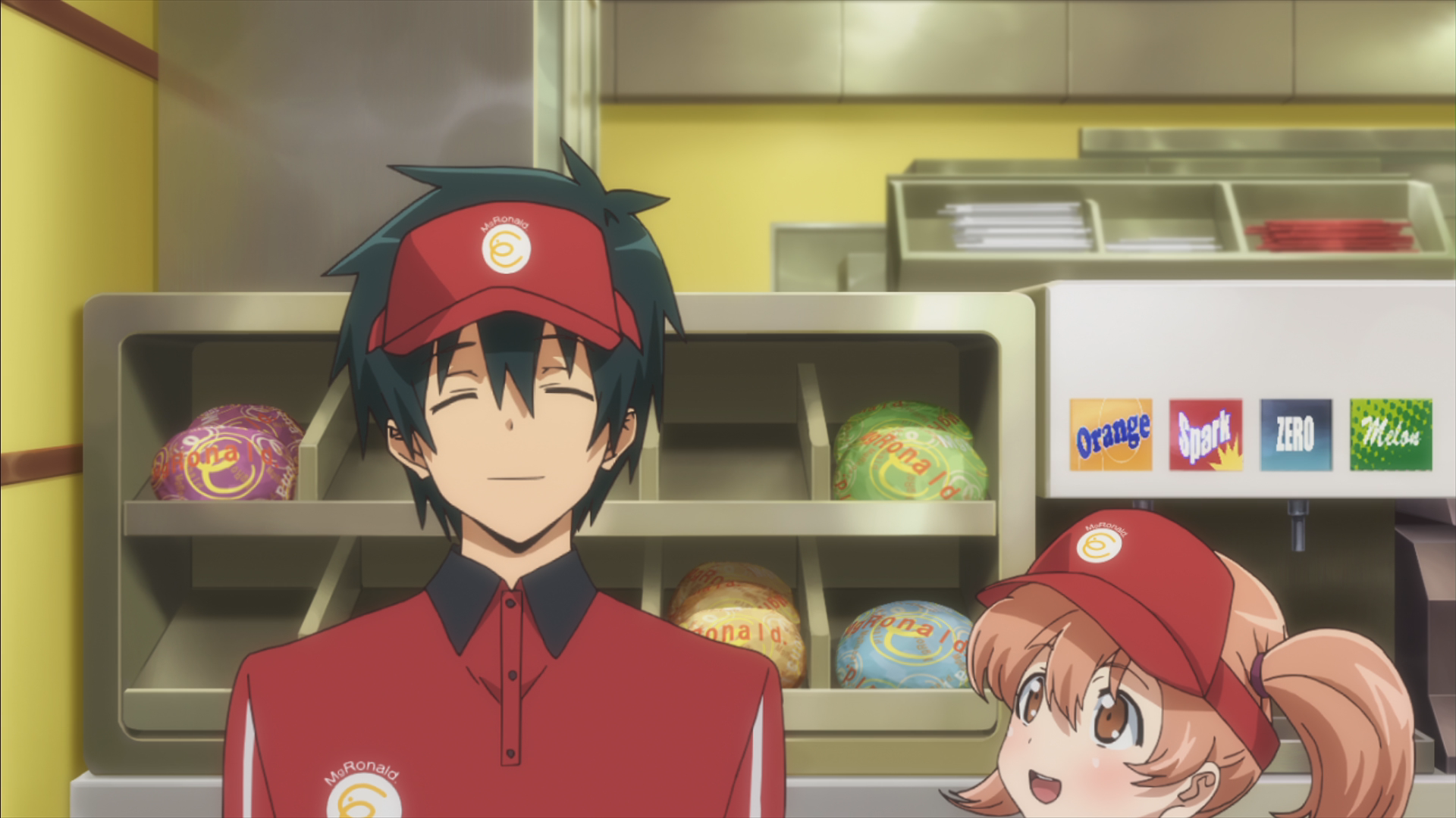 The Devil Is A Part Timer Episode 1 Review The Devil Arrives In Sasazuka Dreamy Angel